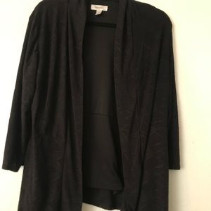 Dressbarn Black Cardigan
